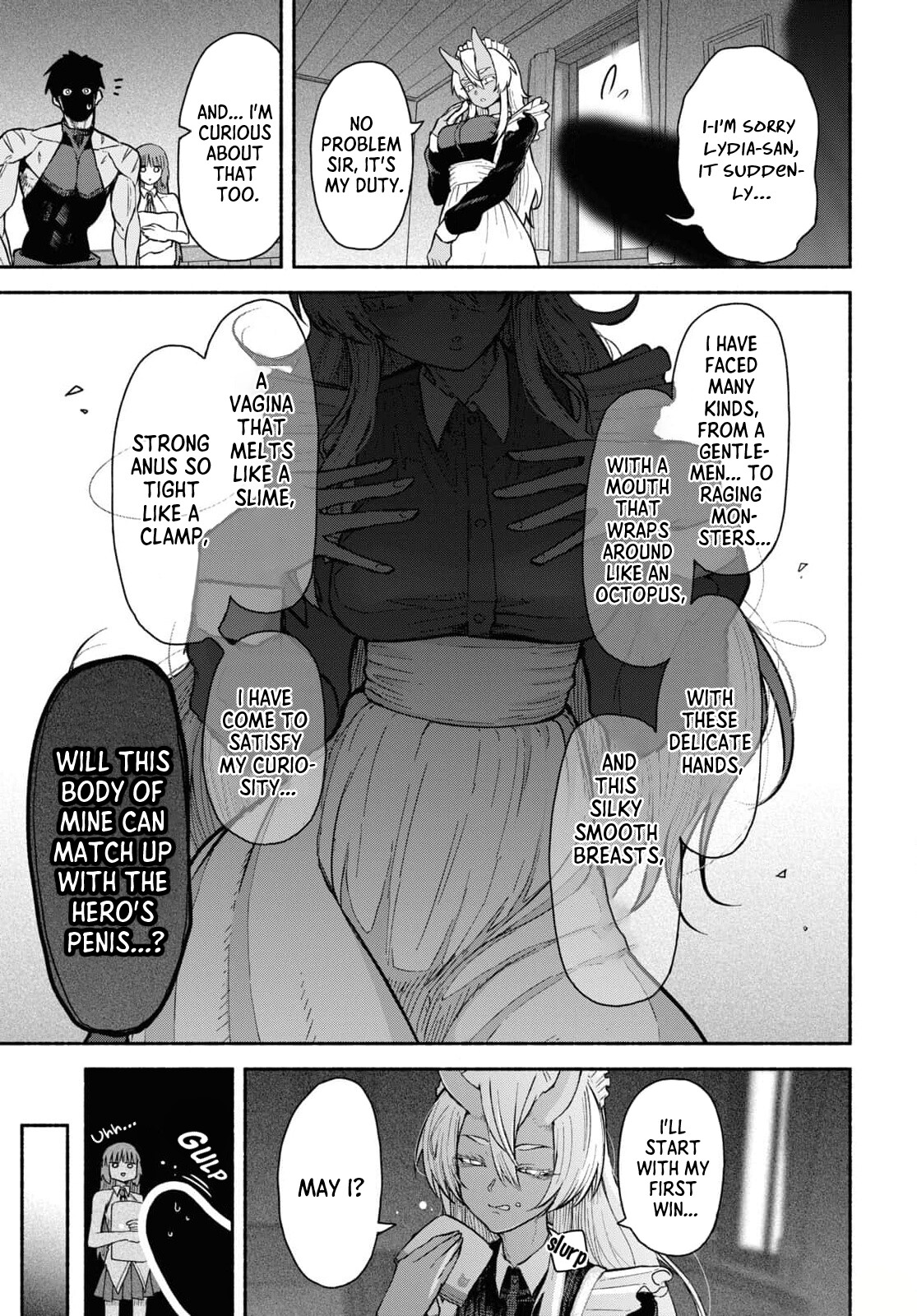 Hentai Manga Comic-Hero's Lower Body Situation-Read-9